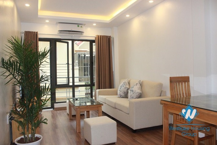 Small and cozy apartment  with outdoor balcony for rent in Cau Giay, Hanoi